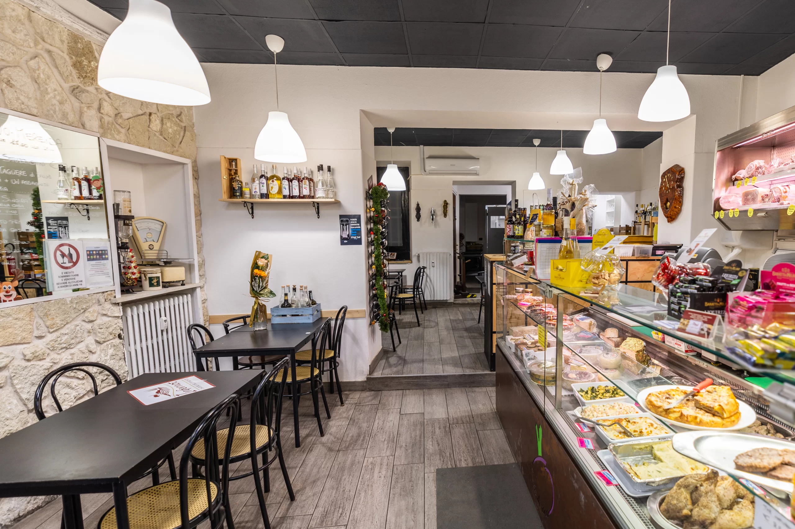 interno gastronomia merenda